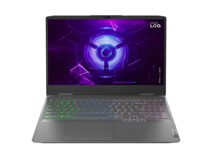 LOQ 15IRH8 15.6" FHD, Intel Core I5-13420H, 8GB DDR5, NVIDIA Geforce RTX 3050, 512GB SSD, Win 11 Home, Storm Grey. 82XV0011US