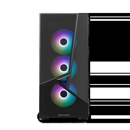 Ibuypwer Gaming Desktop PC - Slatemr 203I, Intel I5 11400F, 8GB DDR4 3000Memory, Geforce GT 1030 2GB, 480GB SSD, RGB - Windows 10 Home 64-Bit